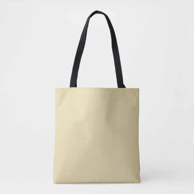Tote Bag Beige (couleur solide) (Devant)