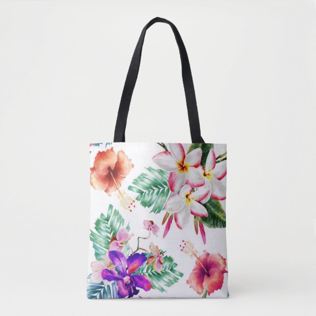 Tote Bag Belle aquarelle Floral (Devant)