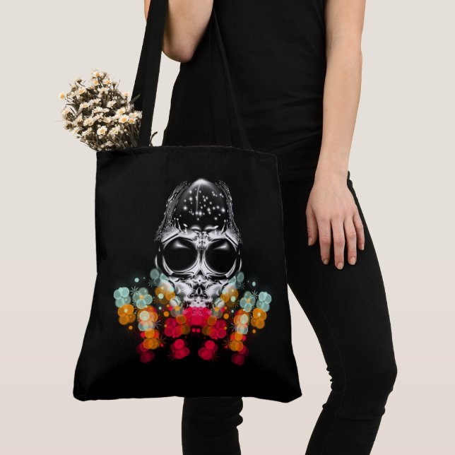 Tote Bag Belle araignée automnale avec Casquette Dewdrop (De près)