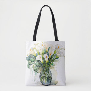 Tote Bag Belle Calla Lilies fraîchement cuite