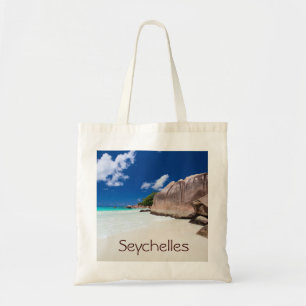 Tote Bag Belle côte rocheuse aux Seychelles