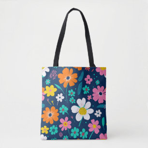 Tote Bag Belle Épaule Fleurs