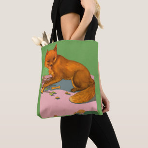 Tote Bag belle impression de renard