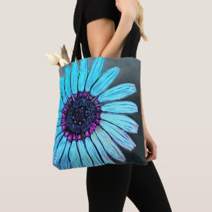 Tote Bag Belle main Fleur Sketched