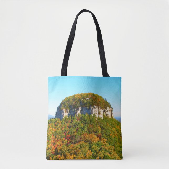 Tote Bag Belle montagne pilote (Devant)