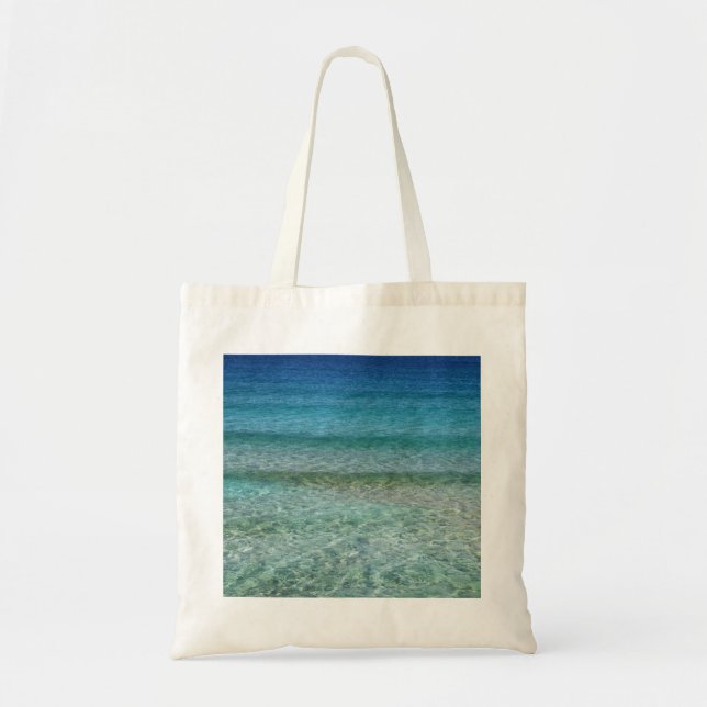 Tote Bag Belle plage de sable (Devant)
