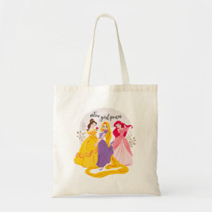 Tote Bag Belle, Rapnuzel, Ariel "Le pouvoir d'une fille sup