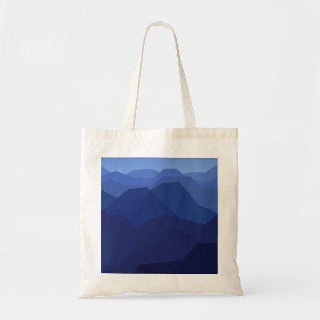 Tote Bag belle vue colline et coucher de soleil (Devant)
