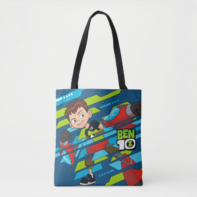Tote Bag Ben 10 Débordement de transformation de l'ADN (Devant)
