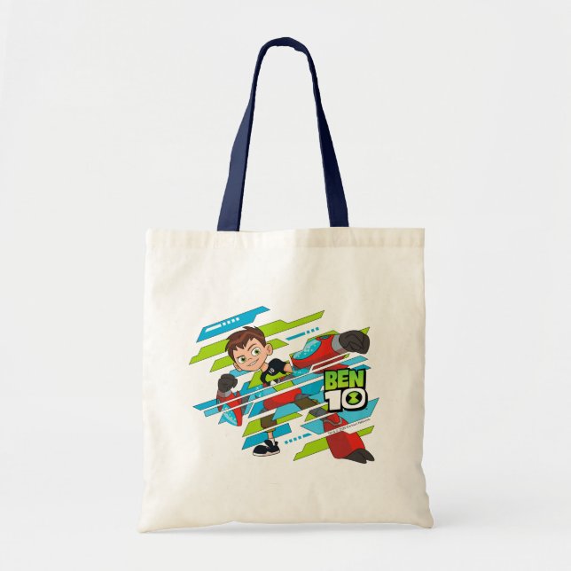 Tote Bag Ben 10 Débordement de transformation de l'ADN (Devant)