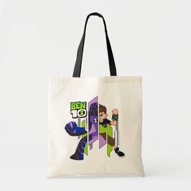 Tote Bag Ben 10 Mise à niveau de la transformation de l'ADN (Devant)