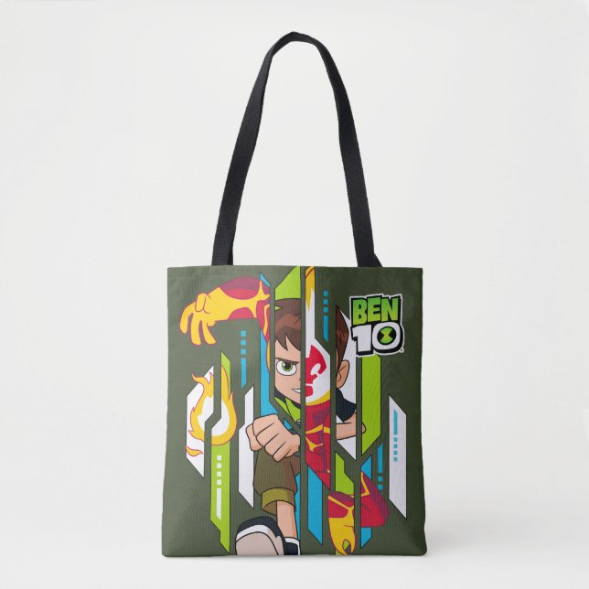 Tote Bag Ben 10 Transformation de l'ADN de l'hémataste (Devant)