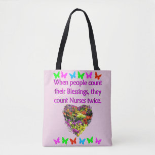 TOTE BAG BÉNÉFICIÉ D'UNE INFIRMIÈRE