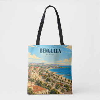 Tote Bag Benguela Angola Art de Voyage Vintage
