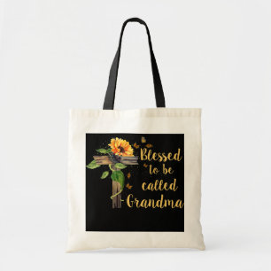 Tote Bag Béni d'être appelé cadeau de la fête des mère