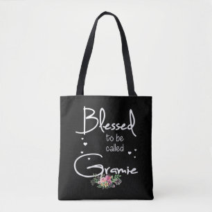 Tote Bag Béni d'être appelé Grammie Cute Daisy Flower