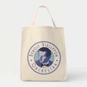 Tote Bag - Benoit Viellefon Orchestra (blue)