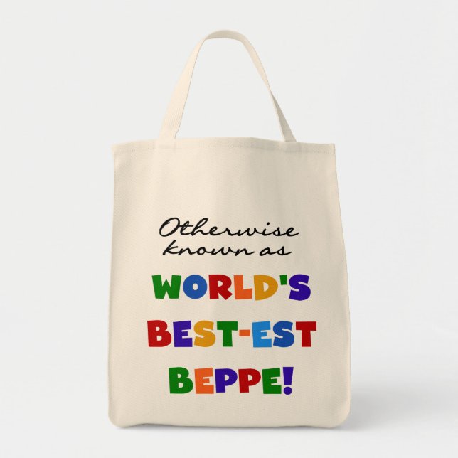 Tote Bag Beppe le plus connu (Devant)
