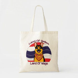Tote Bag Berger Allemand Au Pays Des Sourires Et Des Queues