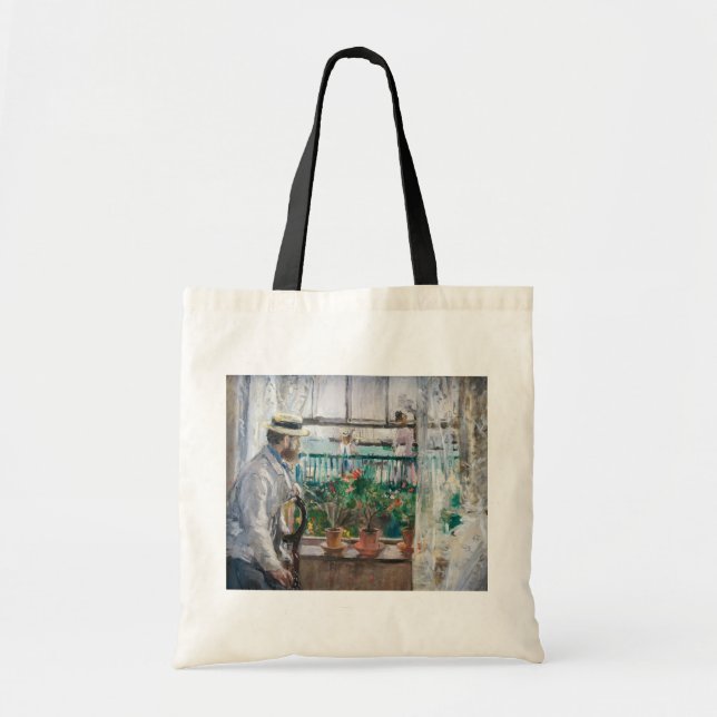 Tote Bag Berthe Morisot - Eugene Manet sur l'île de Wight (Devant)
