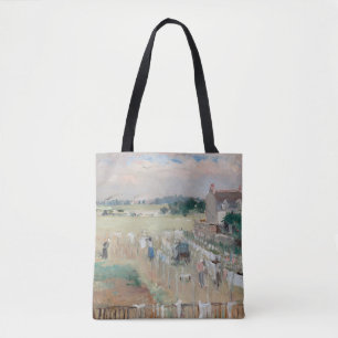 Tote Bag Berthe Morisot - Hanging the Laundry out to Dry