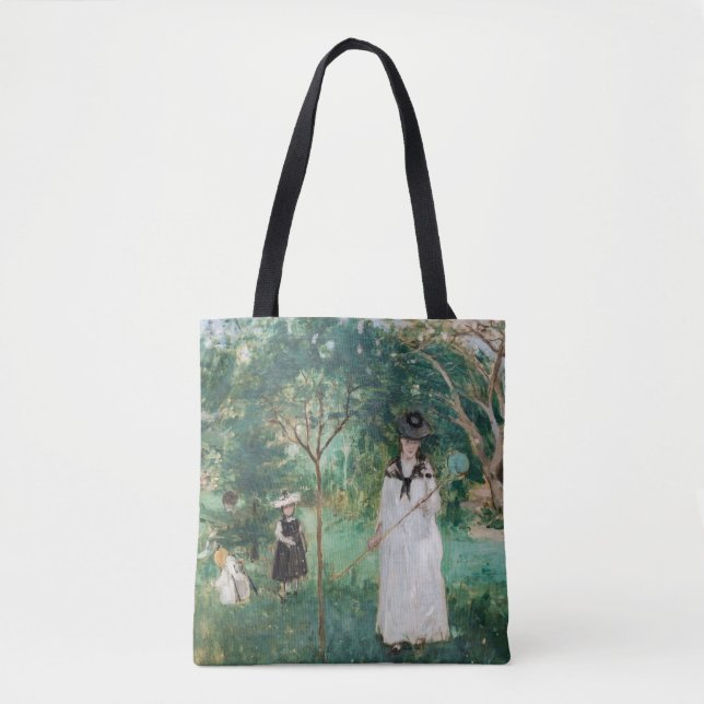 Tote Bag Berthe Morisot - La chasse aux papillons (Devant)