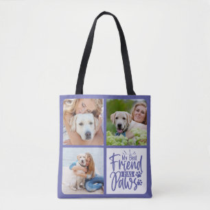 Tote Bag Best Friend A Paws Pet Pet Amoureux des chiens Pho