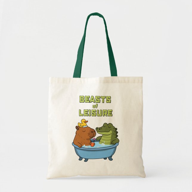 Tote Bag Bêtes de Loisirs | (Devant)