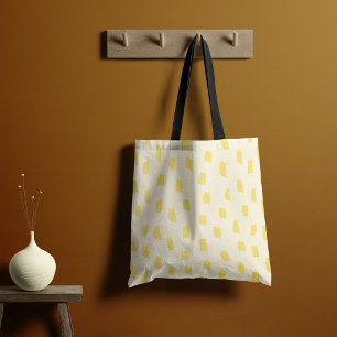 Tote Bag Beurre de marque perdue Jaune