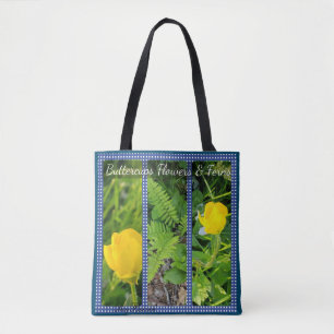 Tote Bag Beurtasses, Fleurs et Fermes