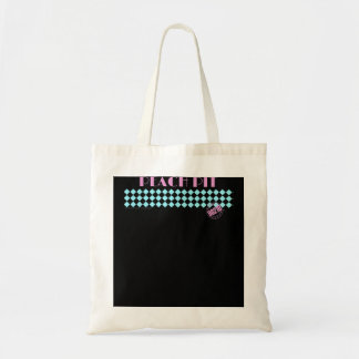 Tote Bag Beverly Hills 90210 Peach Pit Motif