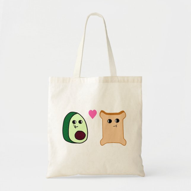 Tote Bag Bffs (pain grillé d'avocat) (Devant)