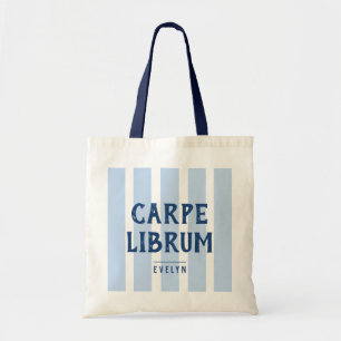 Tote Bag Bibliothécaire drôle Carpe Librum Amoureux des liv