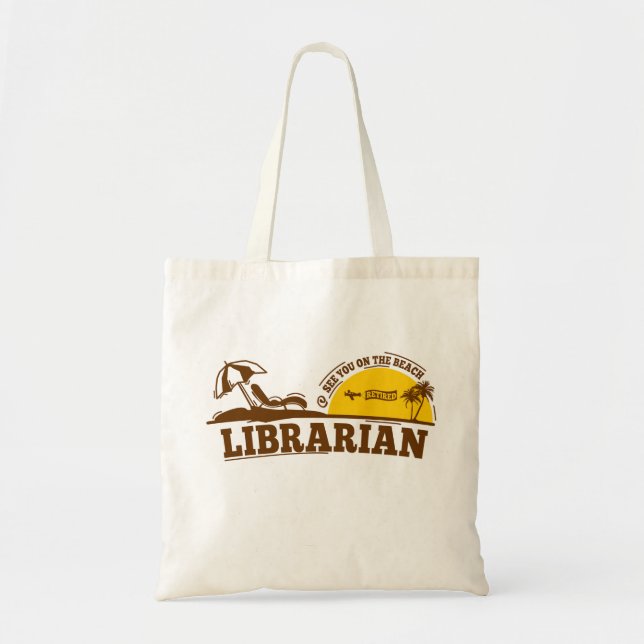 Tote Bag Bibliothécaires réservés (Devant)