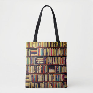 Tote Bag Bibliothèque étagères