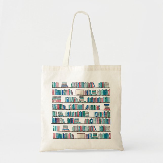 Tote Bag Bibliothèque Fourre-tout (Devant)