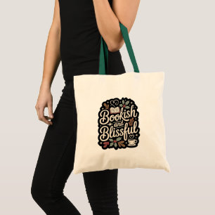 Tote Bag Bibliothèque Livresque et Heureuse de Noël
