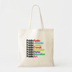 Tote Bag Bibliothèques de radio publique Terres Transit Ted