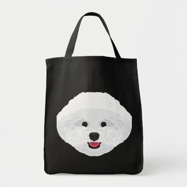 Tote Bag Bichon Frise (Devant)