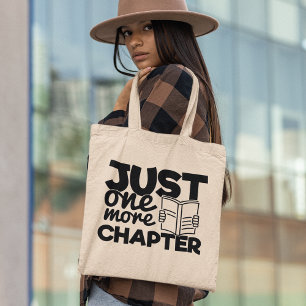 Tote Bag Bien sûr. Un More Chapter Funny Bookworm Reading B