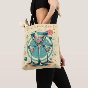 Tote Bag Bienvenue À Atomic Martini Club Triple Play