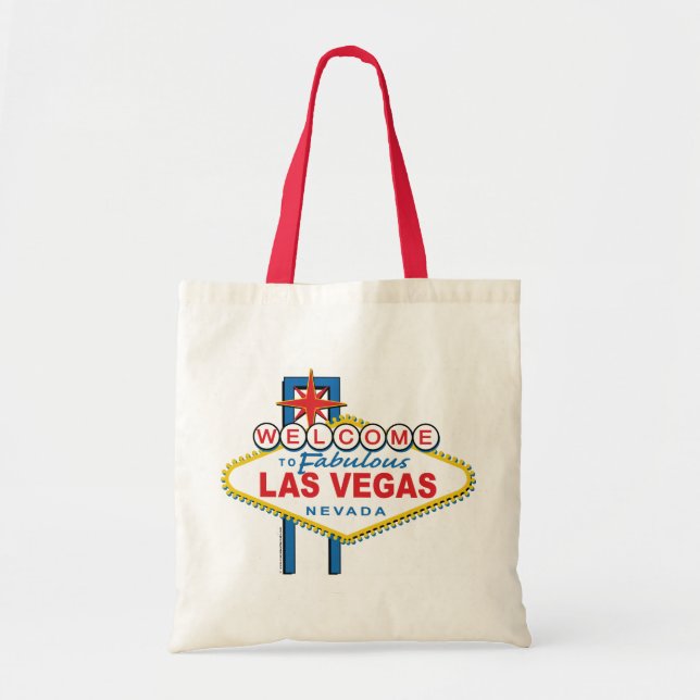Tote Bag Bienvenue à Las Vegas (Devant)
