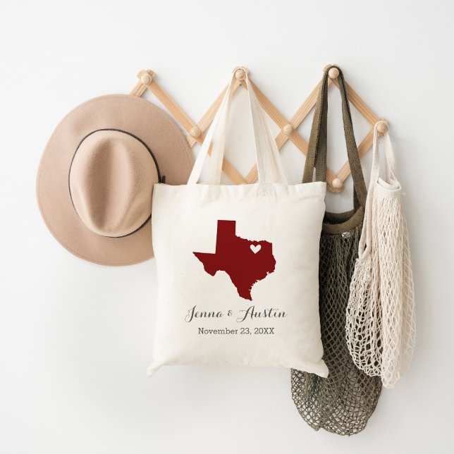 Tote Bag Bienvenue au Mariage du Texas (Créateur téléchargé)
