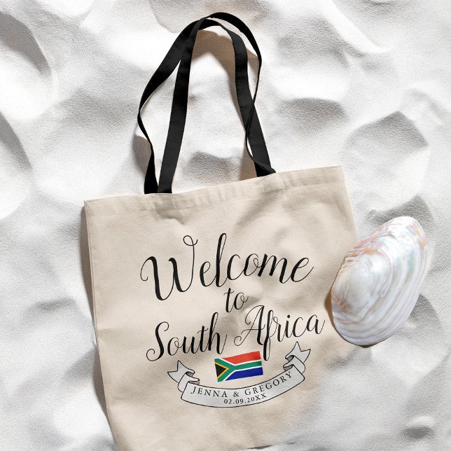 Tote Bag Bienvenue en Afrique du Sud | Mariage de destinati (Créateur téléchargé)