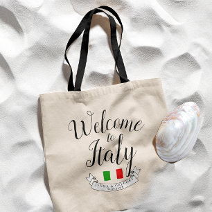 Tote Bag Bienvenue en Jamaïque   Personnalisation du mariag