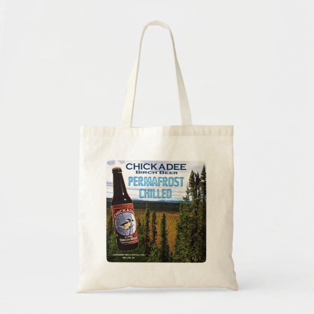 Tote Bag Bière de bouleau à poulet (Devant)