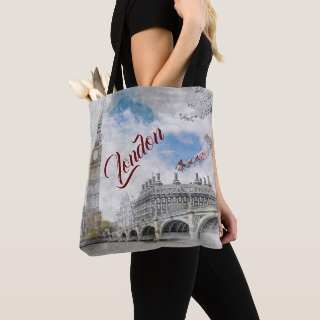 Tote Bag Big Ben, Londres, Royaume-Uni (De près)