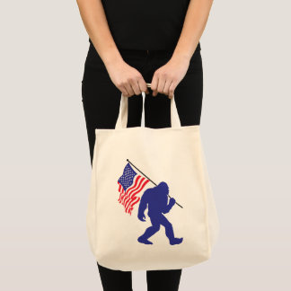 Tote Bag Big Foot Patriotique
