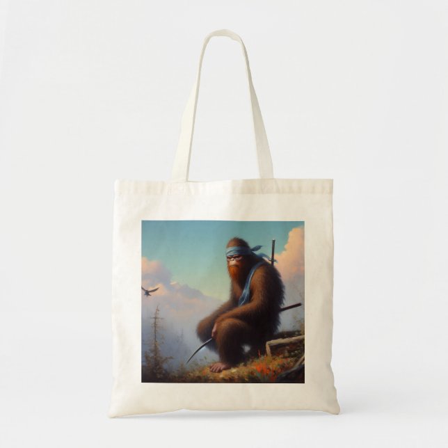 Tote Bag Bigfoot Ninja (Devant)