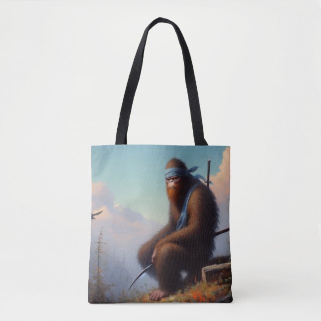 Tote Bag Bigfoot Ninja (Devant)